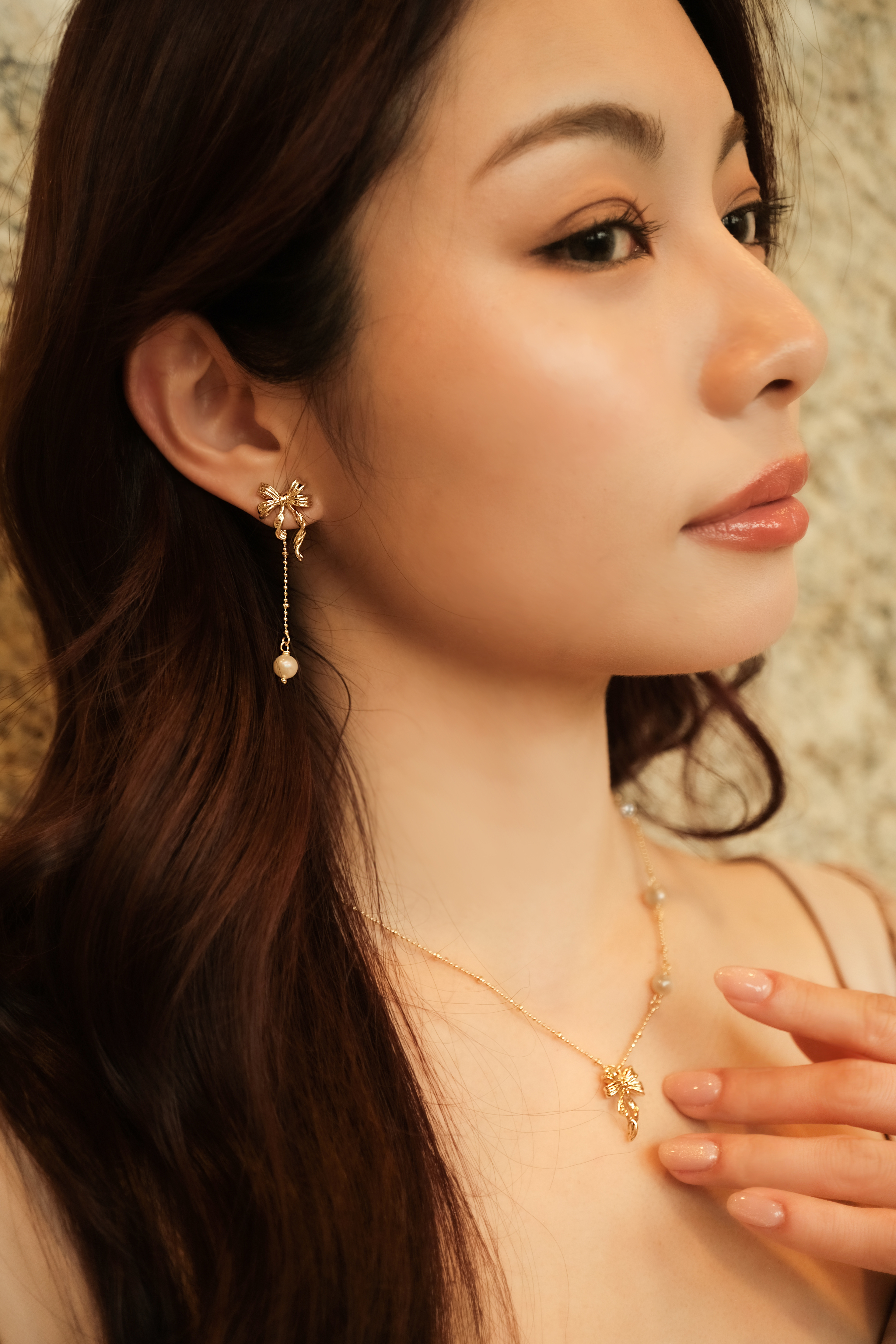 18KGP 維多利亞之夢兩戴式耳環