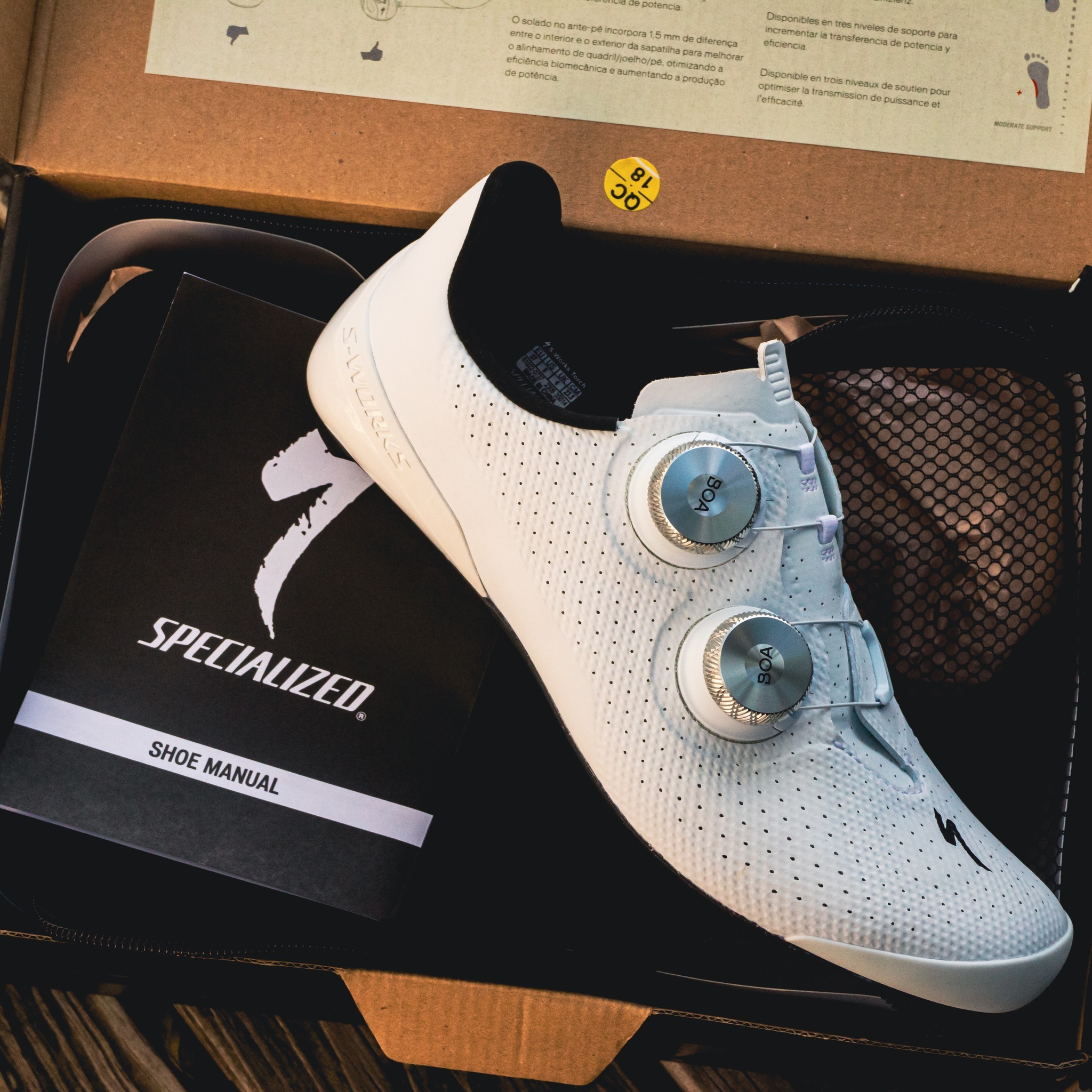 【SPECIALIZED】 卡鞋 SW TORCH RD WHITE 白色