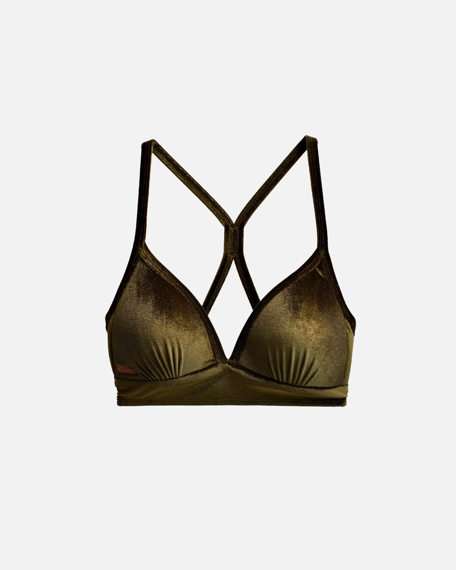 UlvaT 絨布馬甲美胸綁帶上衣特別色-XS