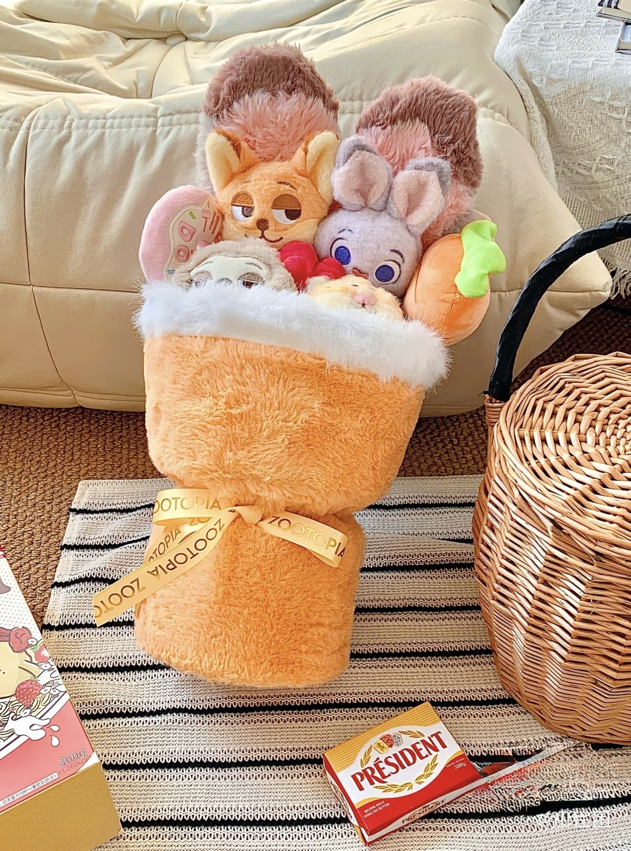 KTQ STORE ‧ Disney 迪士尼 動物方城市2 ZOOTOPIA 2 動物方城市娃娃花束