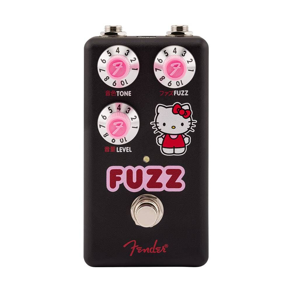Fender x Hello Kitty Fuzz Pedal Black 聯名款效果器 【宛伶樂器】