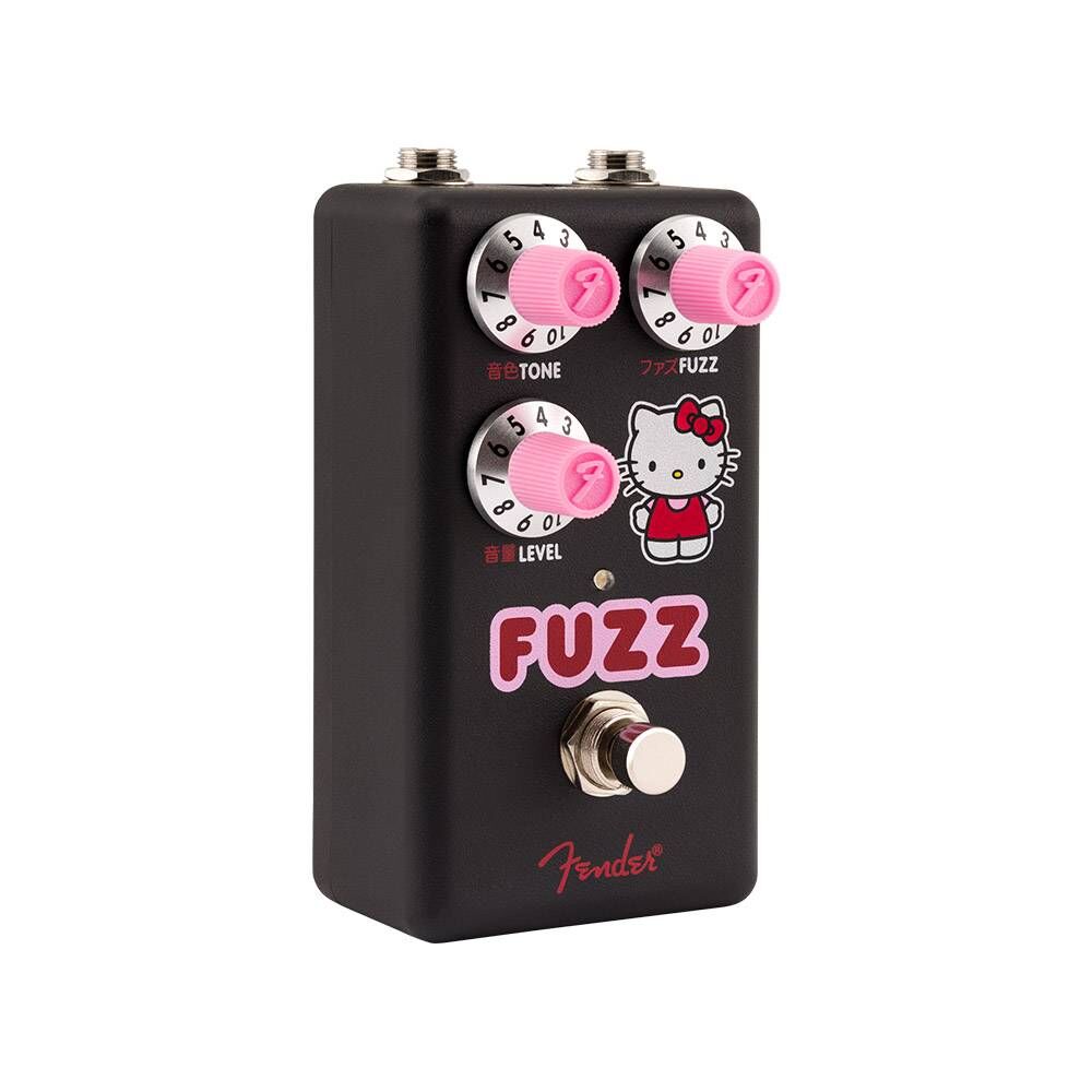Fender x Hello Kitty Fuzz Pedal Black 聯名款效果器 【宛伶樂器】