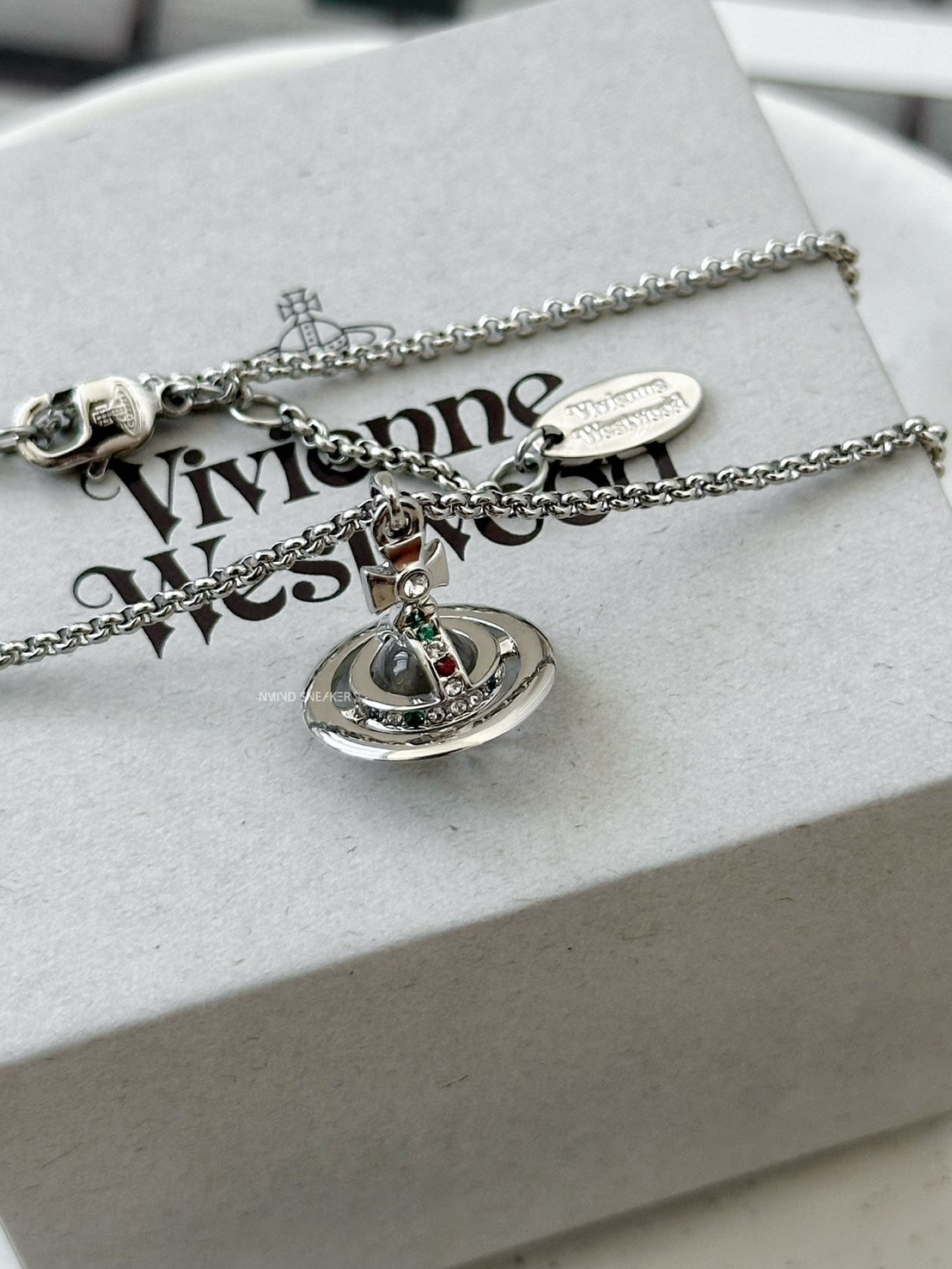 <聖誕快樂✨> Vivienne Westwood New Petite ORB 立體星球項鍊