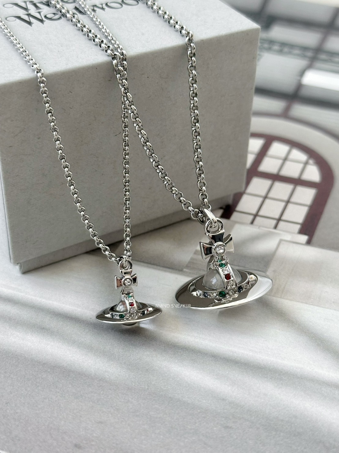 <聖誕快樂✨> Vivienne Westwood New Petite ORB 立體星球項鍊