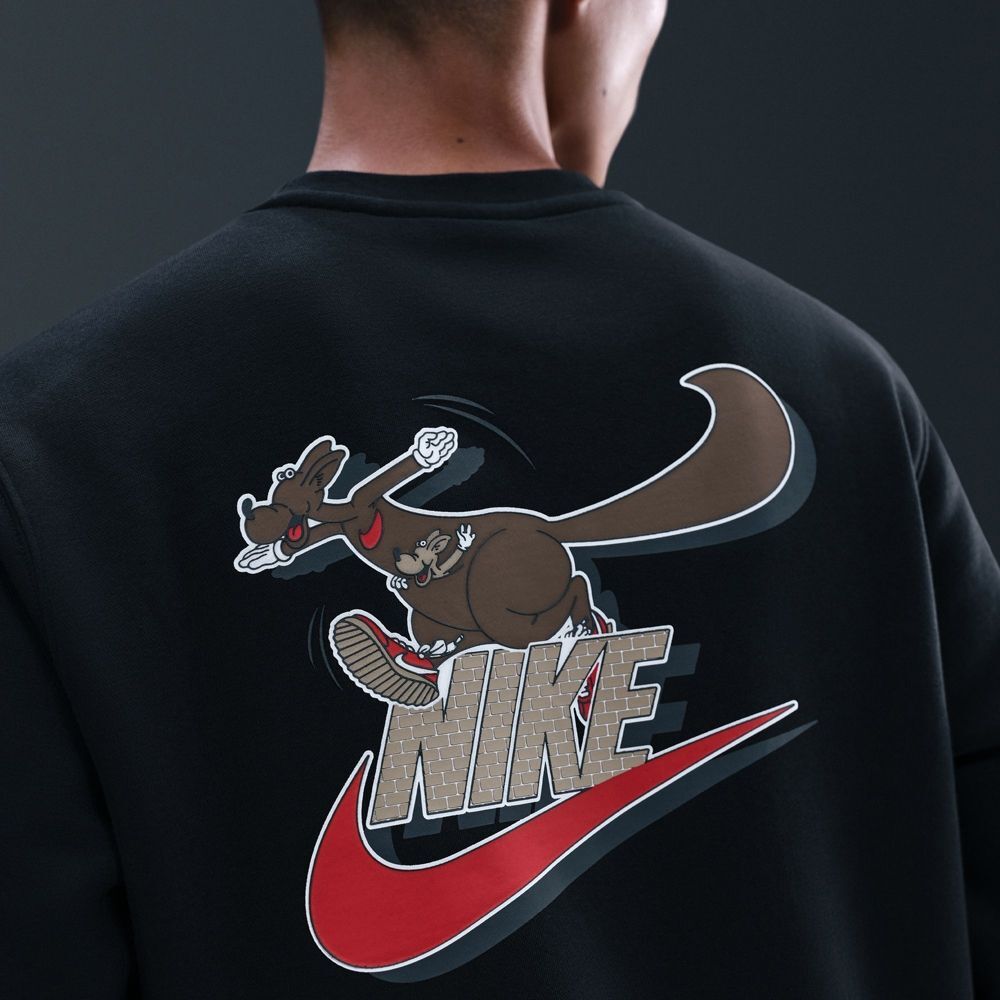 【官網限定】Nike Sportswear Club "Fleece Crew-Neck" 袋鼠 大學T IB3304-010 XII
