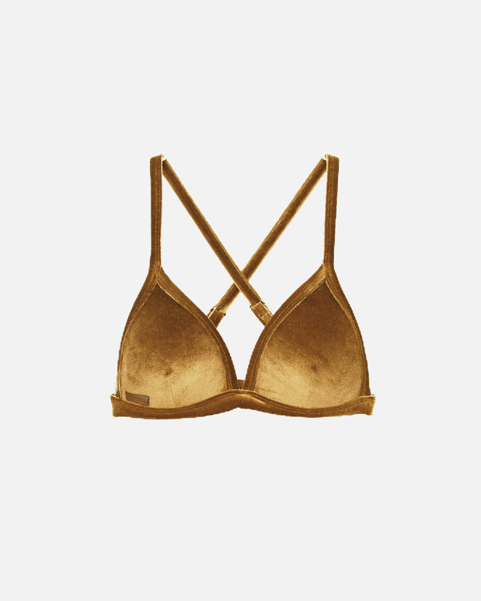 UPii 絨布三角美胸可調式背勾上衣特別色-M