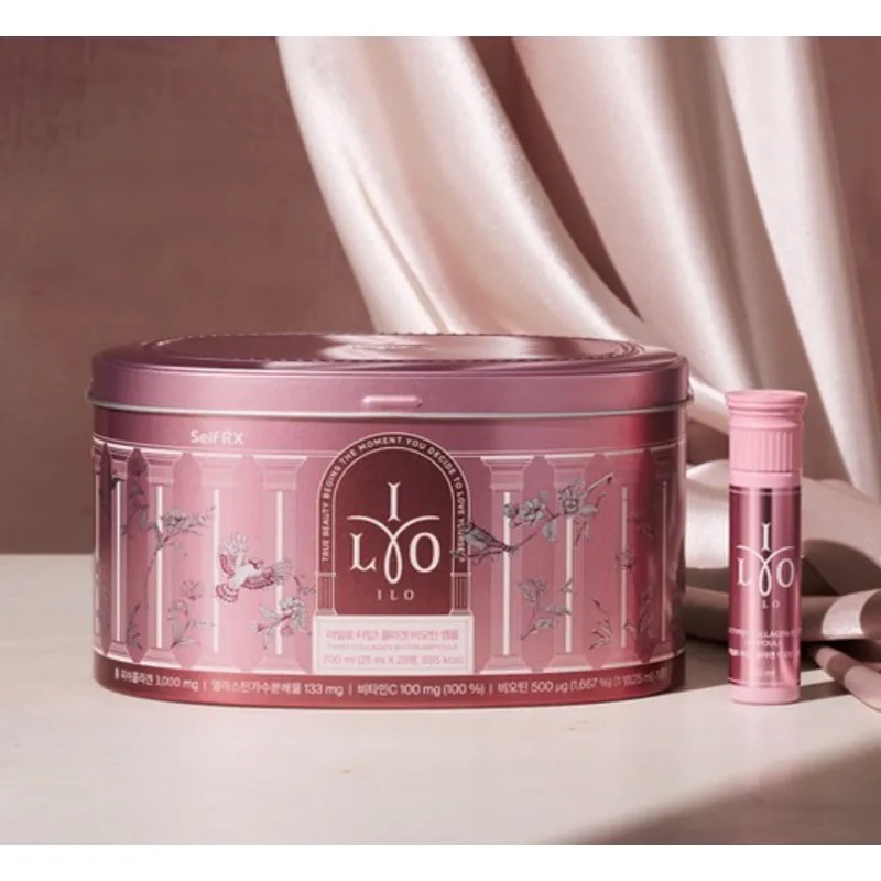 現貨【裕美推介】韓國ILO Type1 膠原蛋白安瓶 28小樽/1罐防止黑色素的產生｜打造緊緻肌膚｜蘊含豐富膠原蛋白