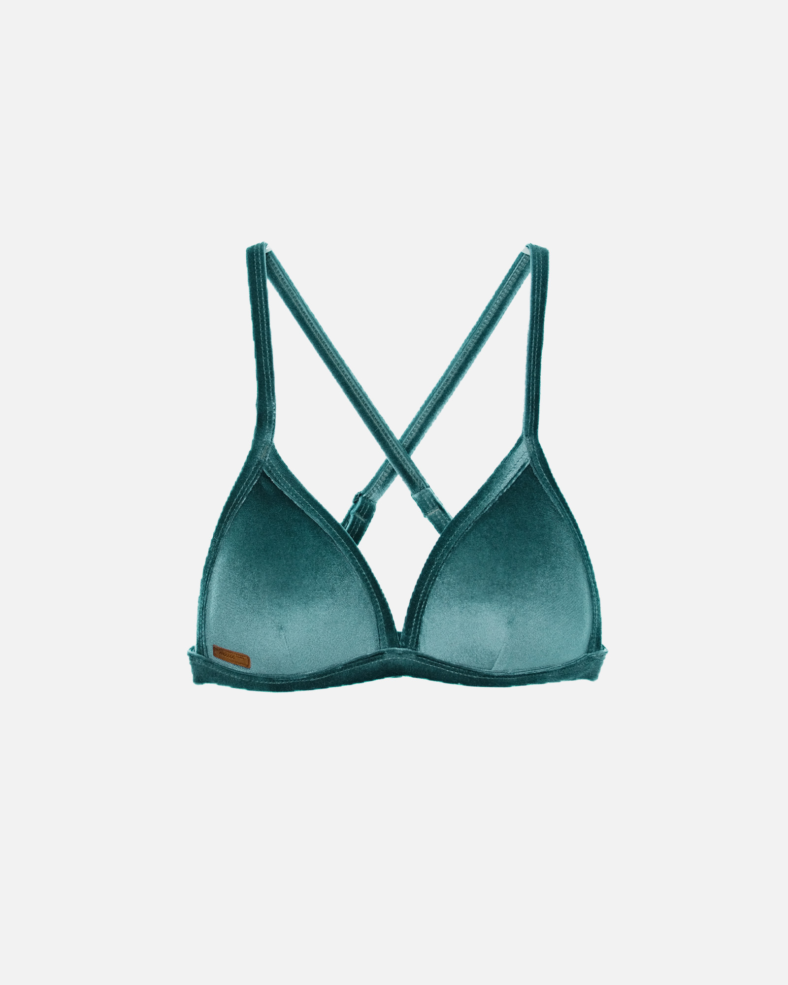 UPii 絨布三角美胸可調式背勾上衣特別色-S