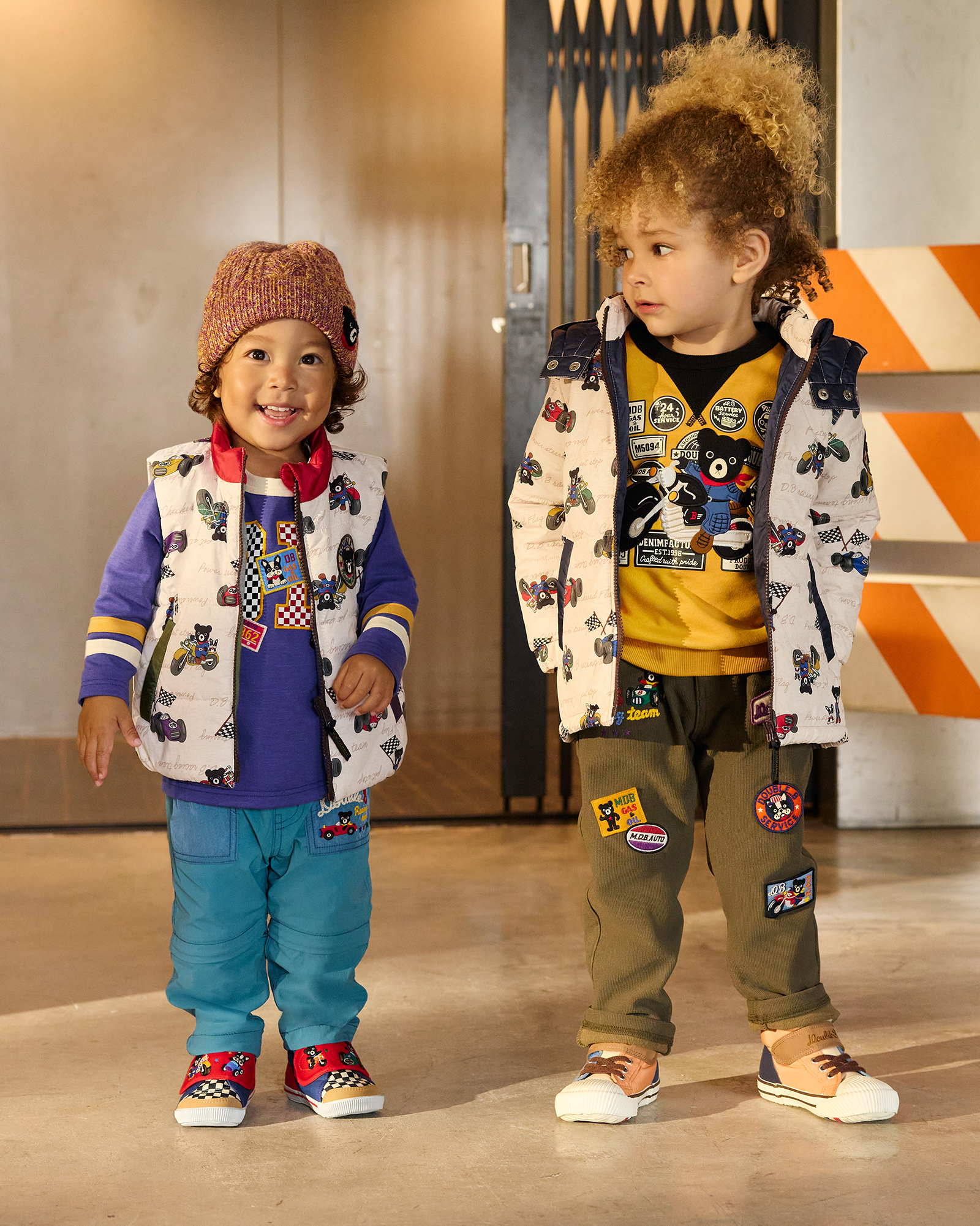 DOUBLE_B 賽車保暖外套