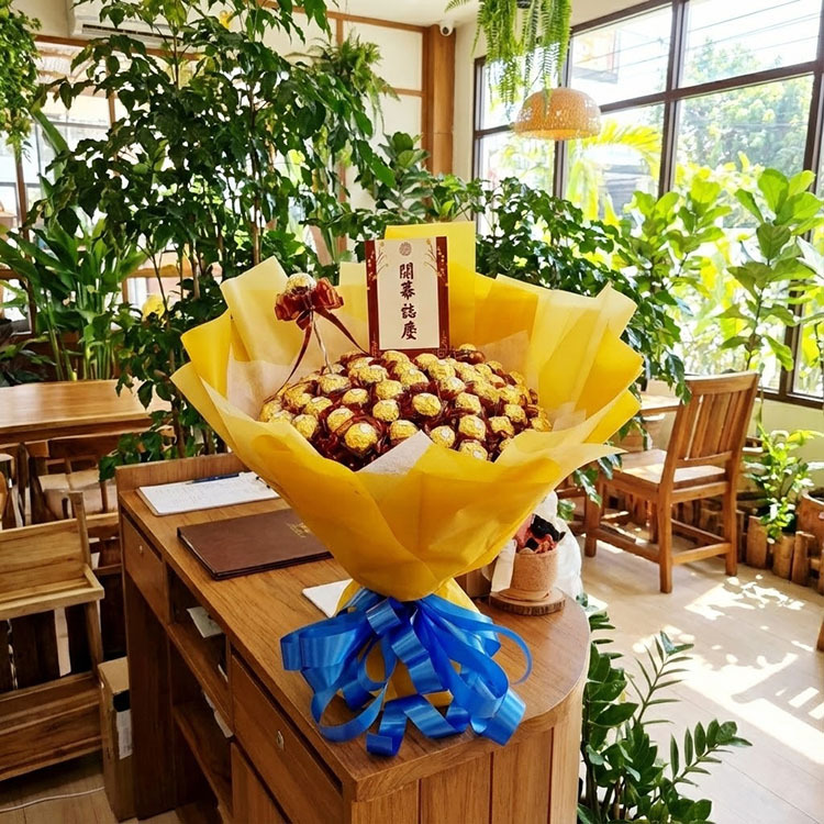 金莎花束,開幕花束,開幕賀禮