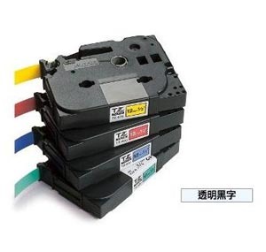 BROTHER TZe-151 24mm x 8M LABEL TAPE (BLACK ON CLEAR) 128028016