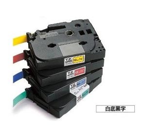 BROTHER TZe-211 6mm x 8M LABEL TAPE (BLACK ON WHITE) 128028018