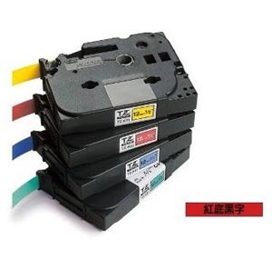 BROTHER TZe-461 36mm x 8M LABEL TAPE (BLACK ON RED) 128028035