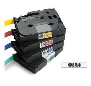 BROTHER TZe-141 18mm x 8M LABEL TAPE (BLACK ON CLEAR) 128028015