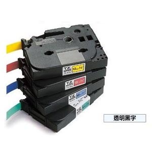BROTHER TZe-161 36mm x 8M LABEL TAPE (BLACK ON CLEAR) 128028017