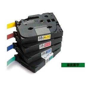 BROTHER TZe-741 18mm x 8M LABEL TAPE (BLACK ON GREEN) 128028046