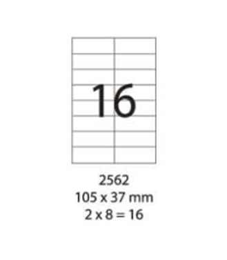 SMART LABEL 2562-100  105 x 37mm (16'S) 128169013
