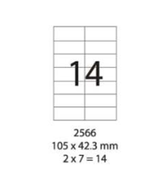 SMART LABEL 2566-100  105 x 42.3mm (14'S) 128169014