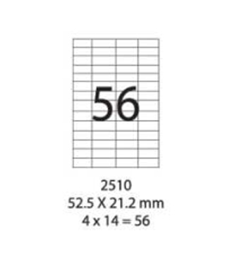 SMART LABEL 2510-100  52.5 x 21.2mm (56'S) 128169048