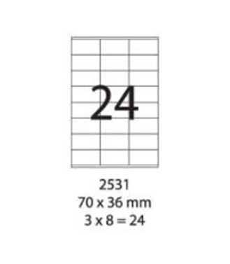 SMART LABEL 2531-100  70 x 36mm  (24'S) 128169051