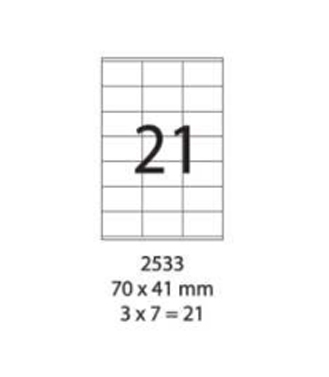 SMART LABEL 2533-100  70 x 41mm (21'S) 128169052