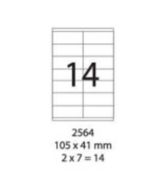 SMART LABEL 2564-100  105 x 41mm (14'S) 128169088