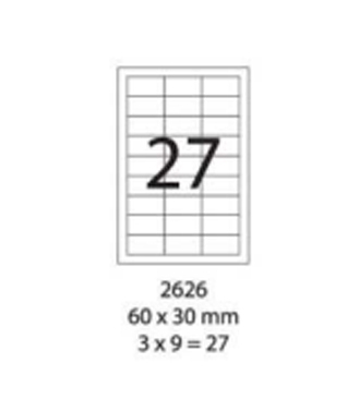 SMART LABEL 2626-100   60 X 30MM(27'S) 128169119
