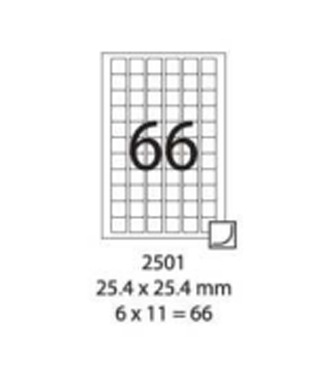 SMART LABEL 2501-100  25.4 x 25.4mm (66'S) 128169089