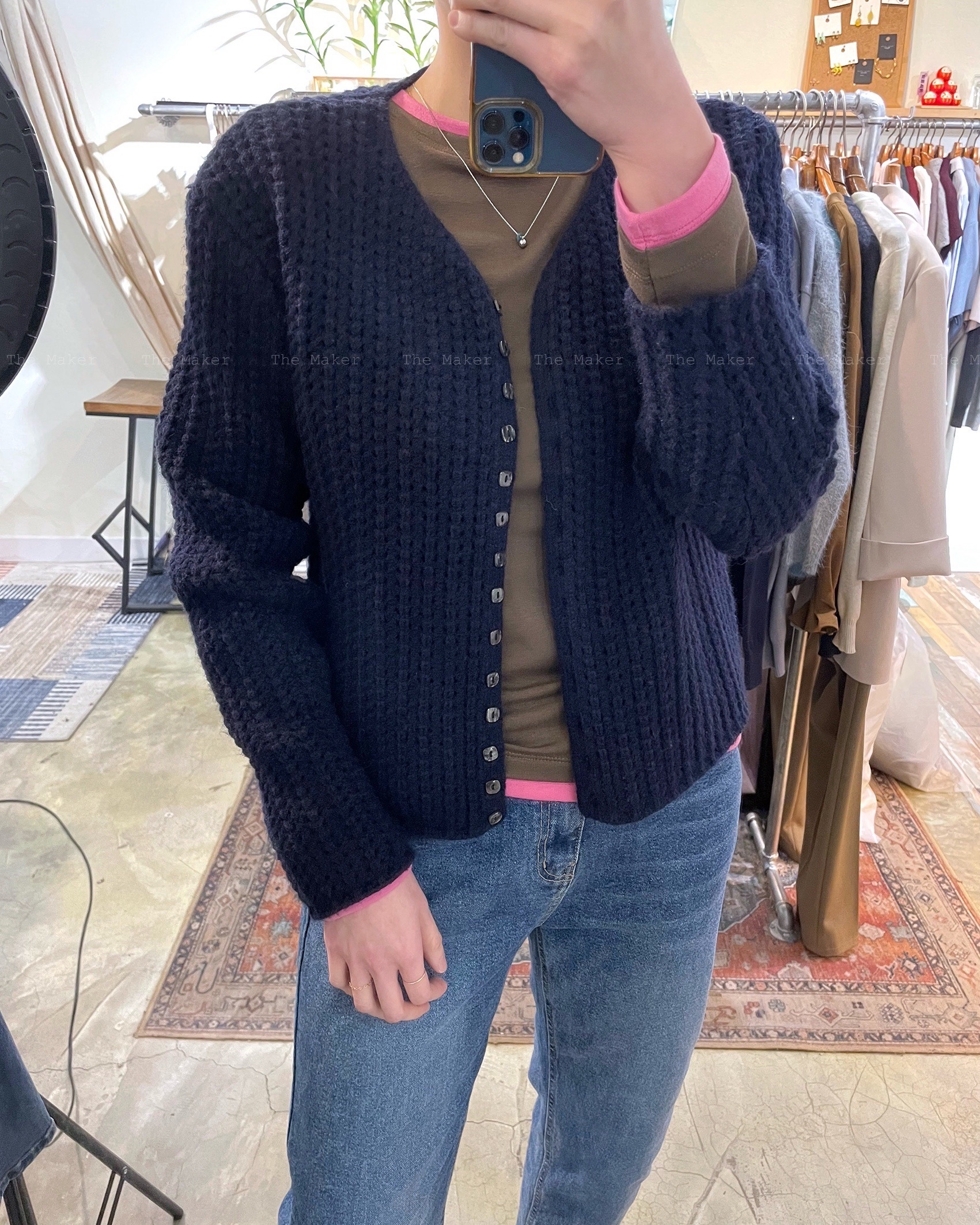 🧶 粗冷針織Cardigan 🧶