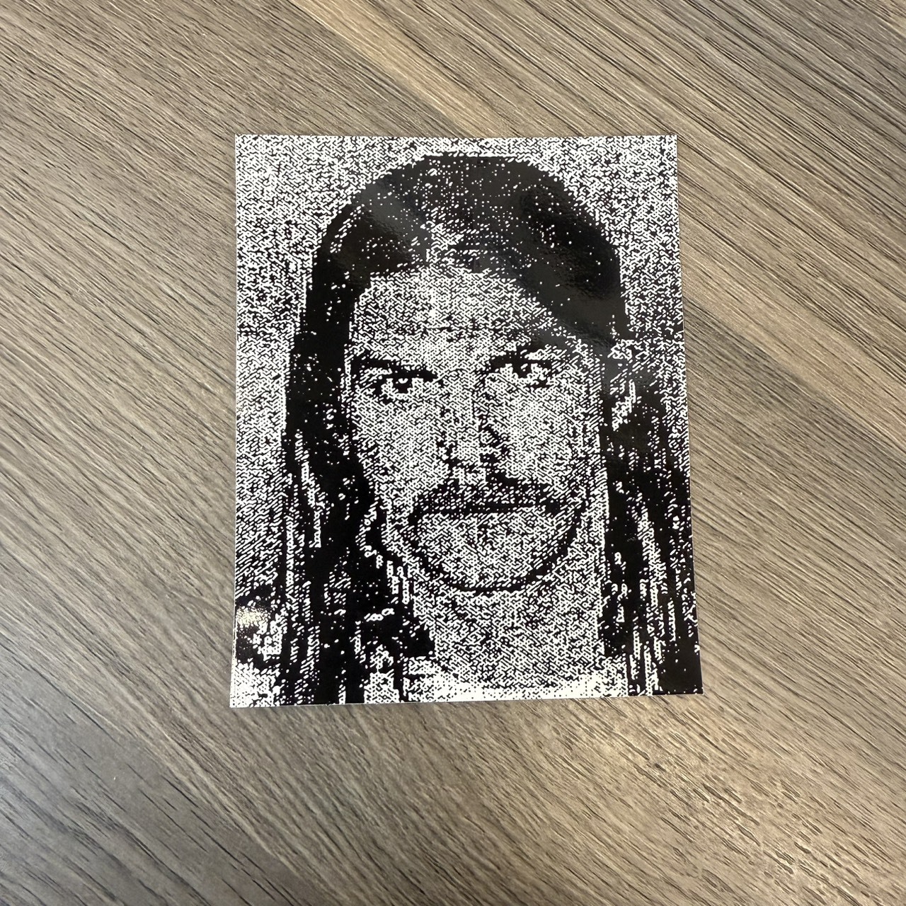 SUPREME DASH SNOW SELECTED WORKS FROM 2001 TO 2009 STICKER 藝術家 黑白照 貼紙