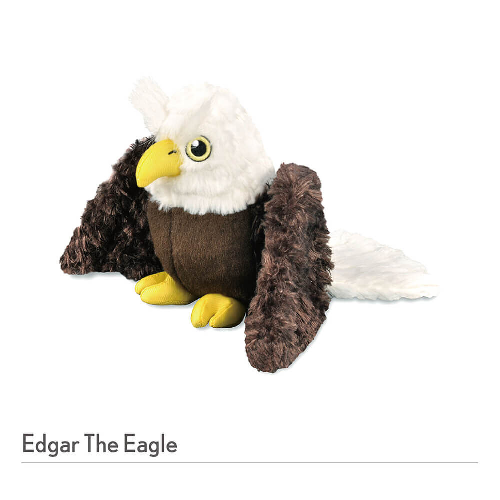 【寵物陪伴、抗憂鬱玩具】P.L.A.Y. 魅力珍禽-埃德加老鷹