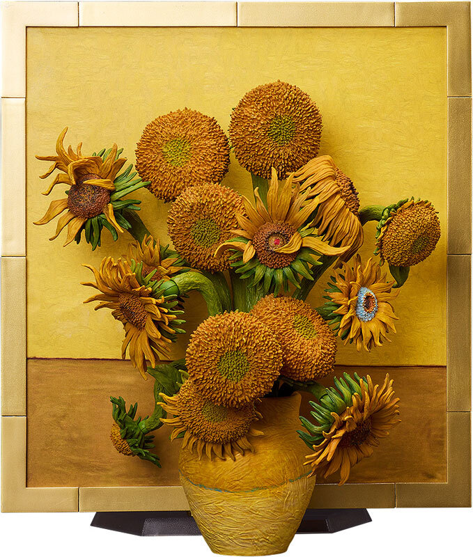 預訂8月    FREEing  桌上美術館  SP-175figma 梵谷之作 向日葵 figma The Table Museum Sunflowers by Van Gogh Pre-order