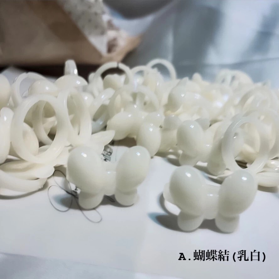 [1211直播023]戒指甲片蝴蝶結(1包)