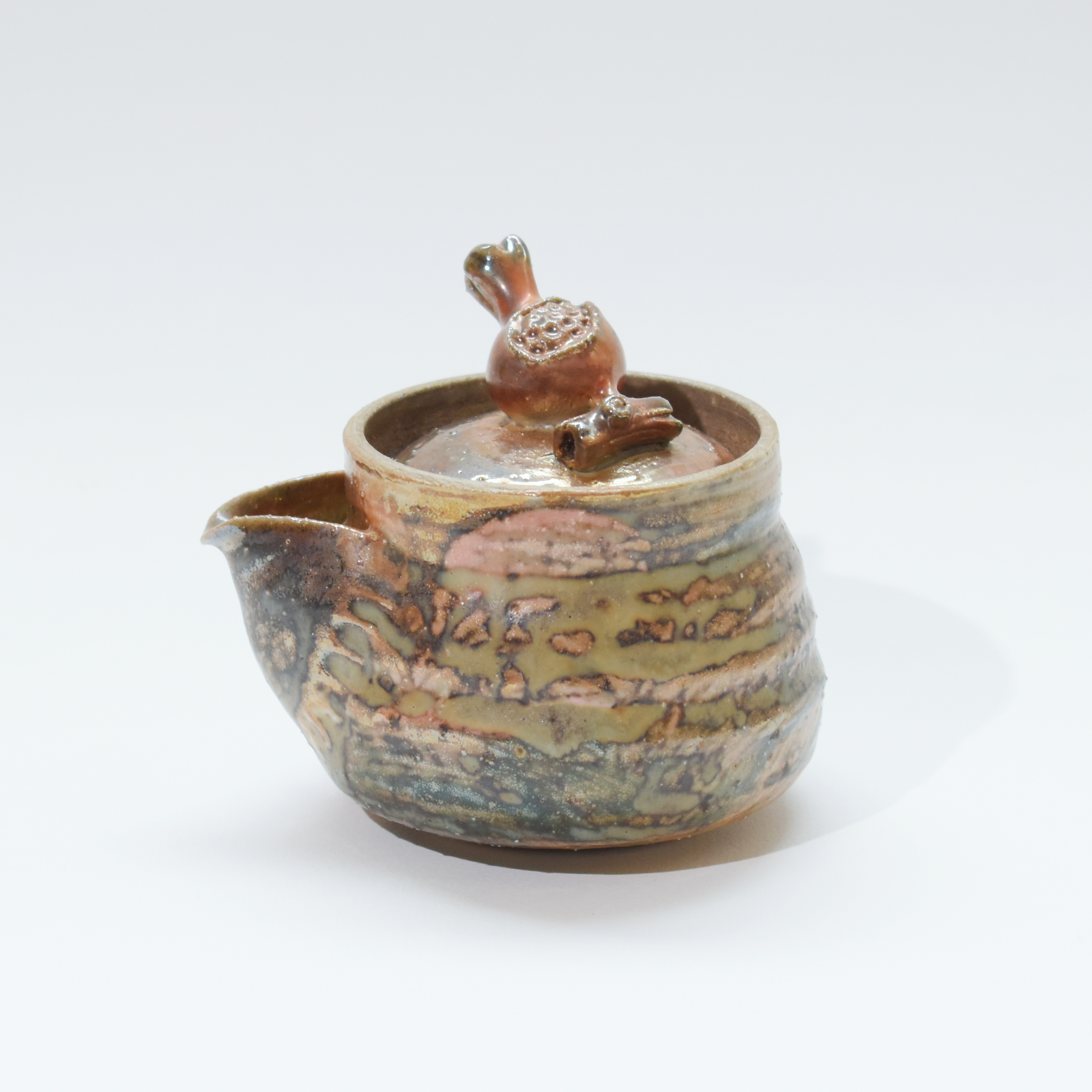 陶藝家 欒波 窯火共生 · 石榴易泡壺