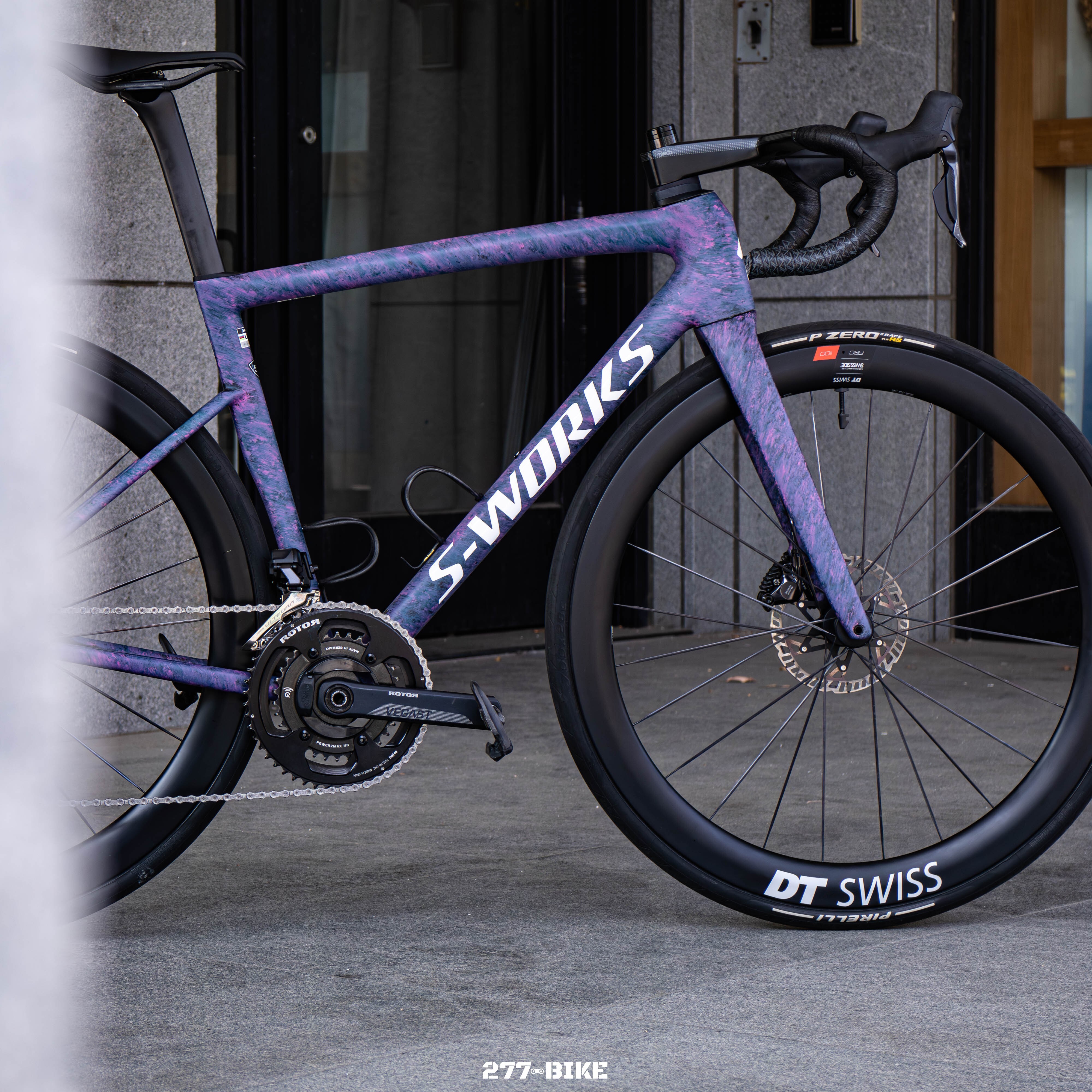 【SPECIALIZED】 公路車架25 SW TARMAC SL8 DISC 野莓紫