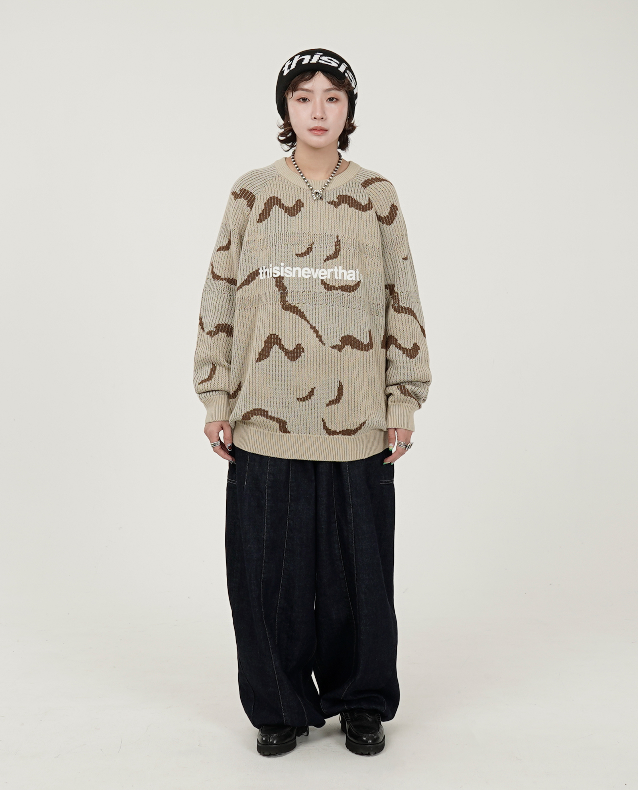 thisisneverthat® T-Logo Knit Sweater - 25FW