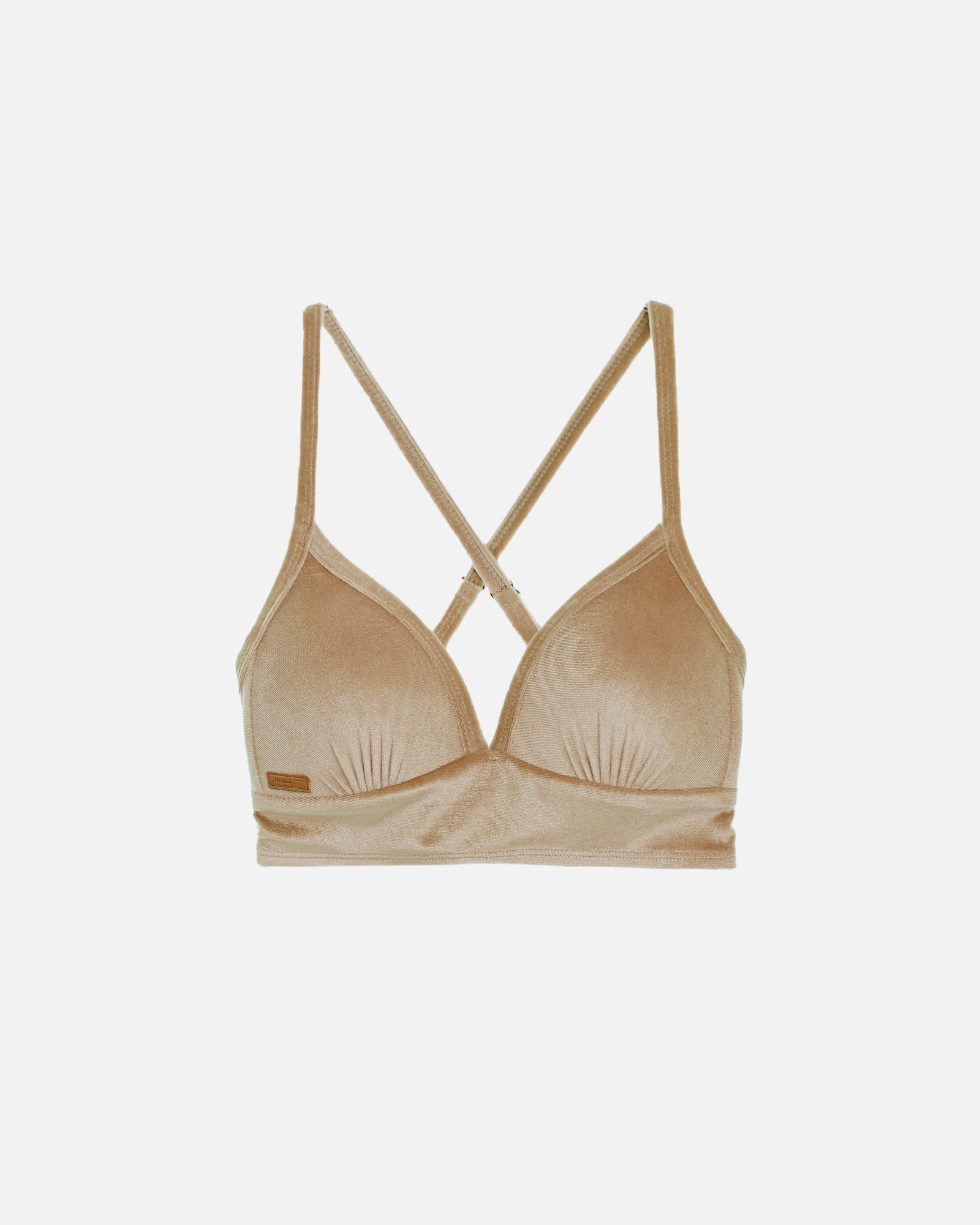 Ulva2 絨布馬甲美胸可調式背勾上衣特別色-XXL