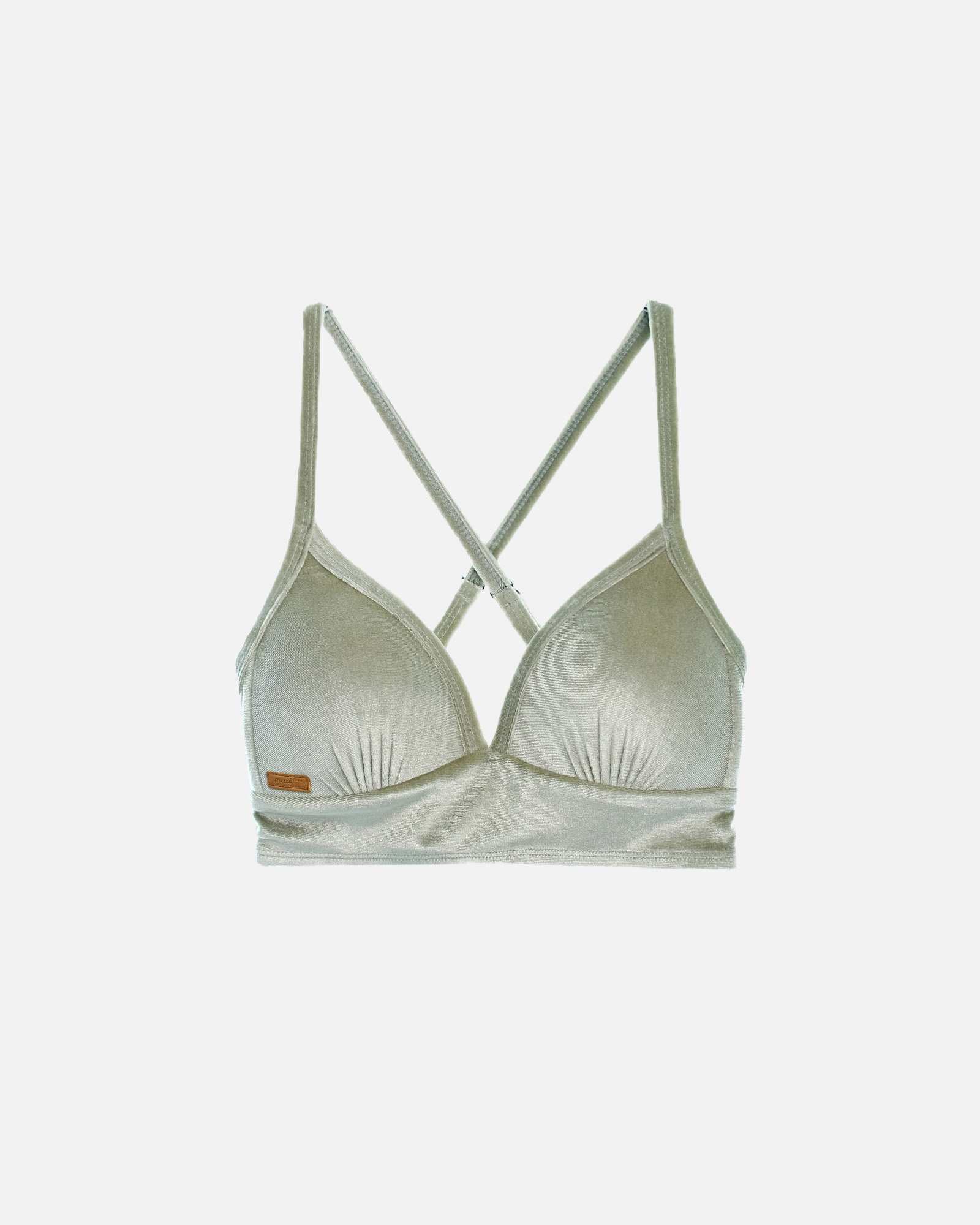 Ulva2 絨布馬甲美胸可調式背勾上衣特別色-XL