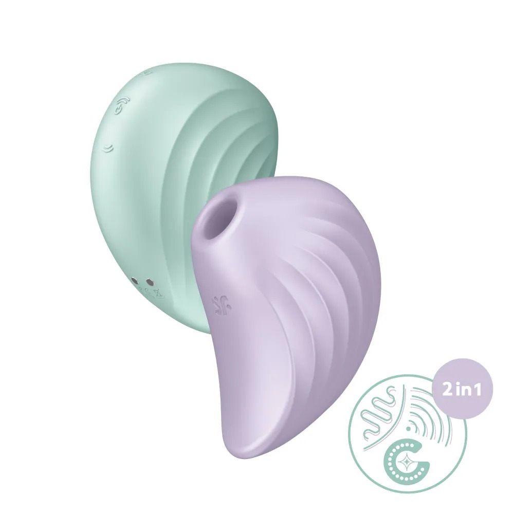 Satisfyer Pearl Diver (Mint/Violet)