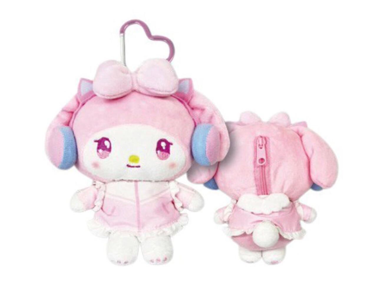 【預購】JN121215 Sanrio Y2K電競風系列 公仔包包鎖匙扣