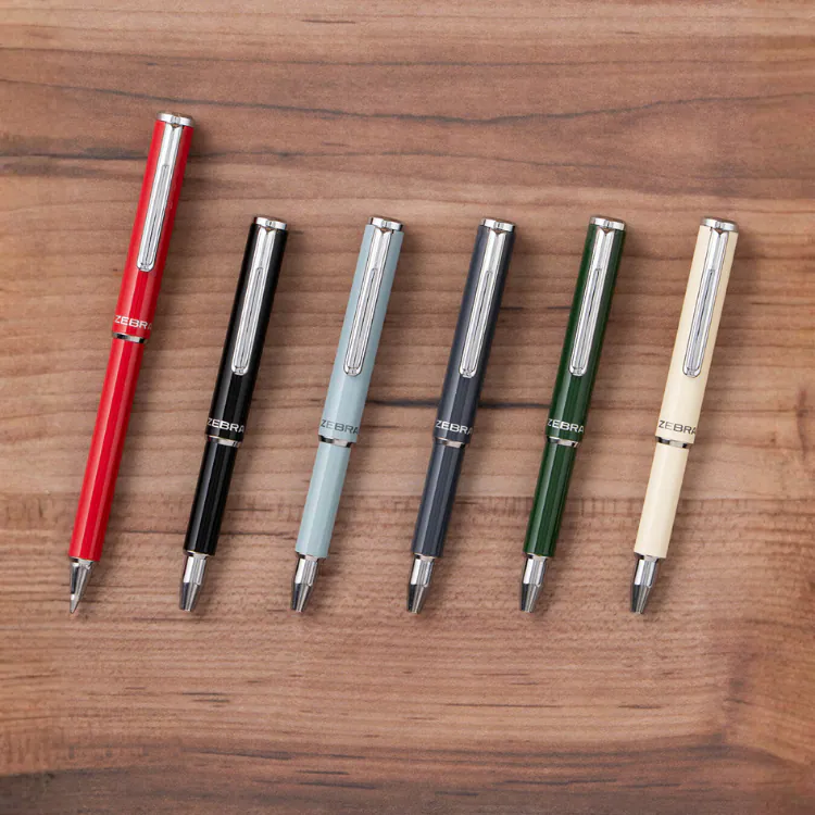 (數量限定) 伸縮桿 油性原子筆 大地色系 0.7mm｜ZEBRA 斑馬 日本