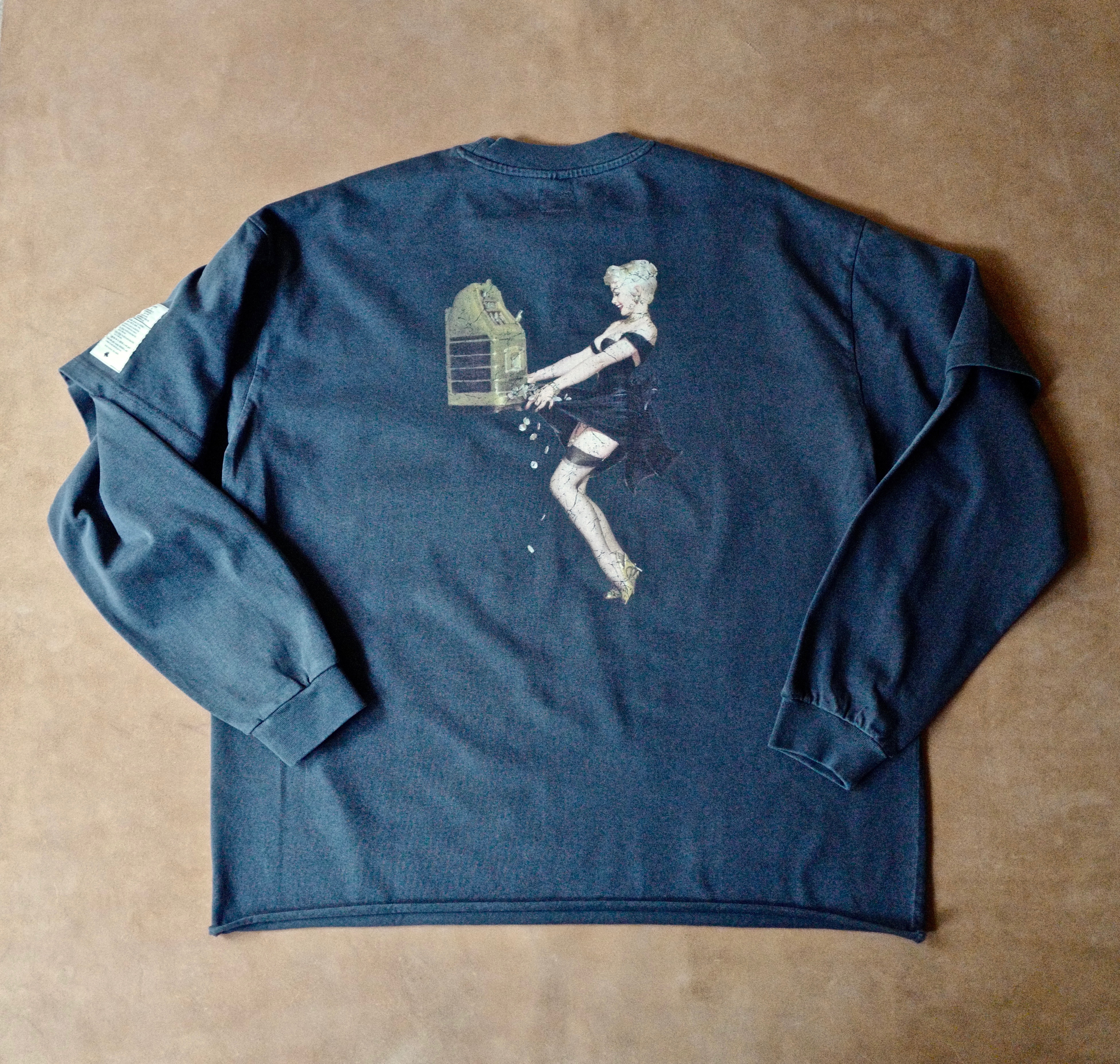 Club Stubborn Stubborn Is Sexy LS Tee (Jackpot) - Washed Black