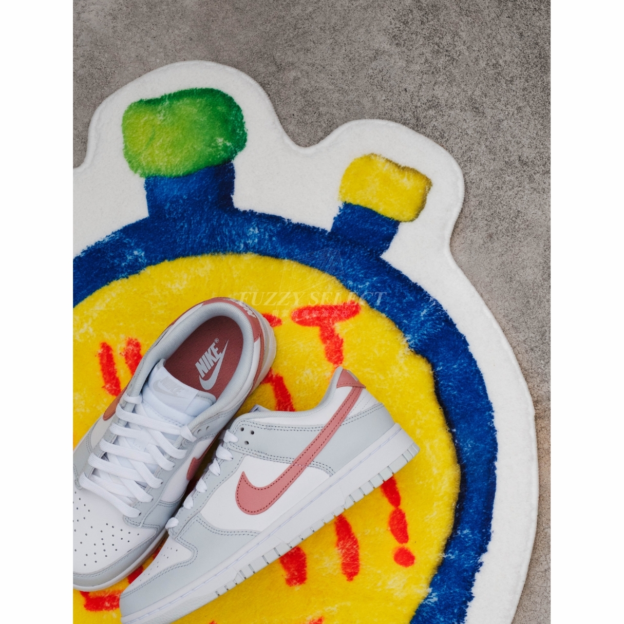 【逢甲FUZZY】Nike JUST DO IT 計時器 碼表 地毯 防滑地墊 地墊 居家 TL003-704A