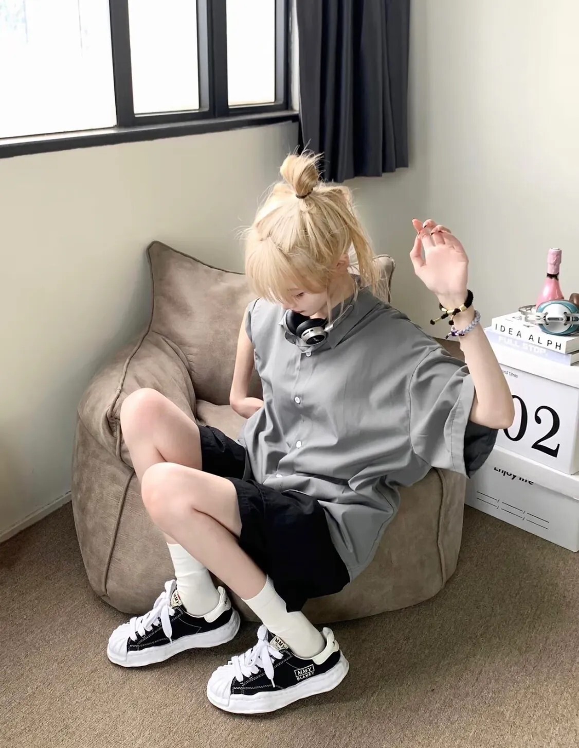 iSNEAKERS | Maison Mihara Yasuhiro Blakey "Black" 三原康裕 MMY 黑色 A08FW735