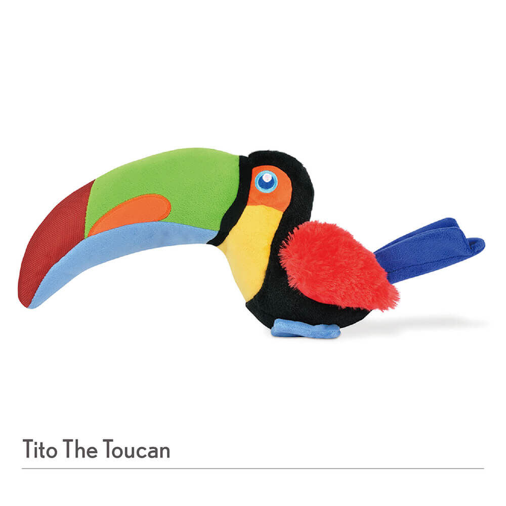 【寵物陪伴、抗憂鬱玩具】P.L.A.Y. 魅力珍禽-提托大嘴鳥