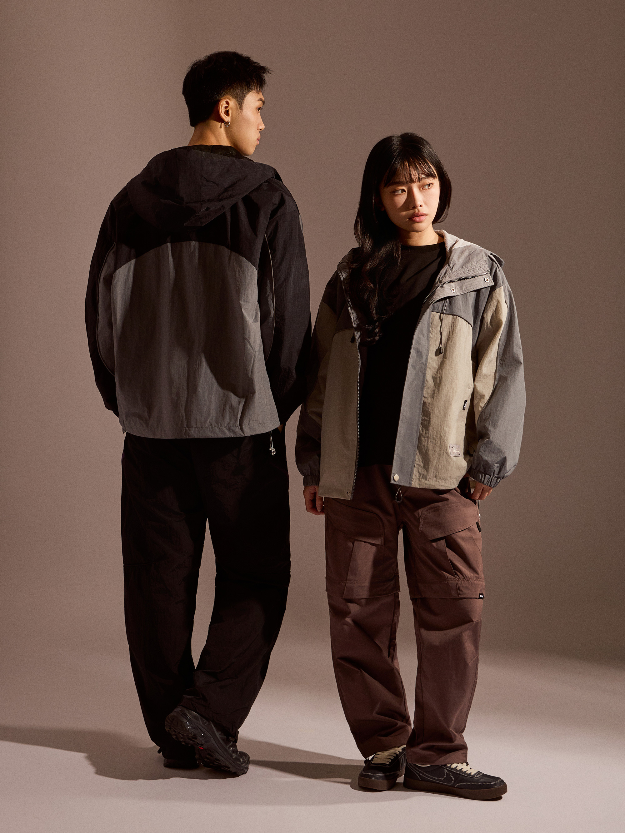 懶登山防潑水外套