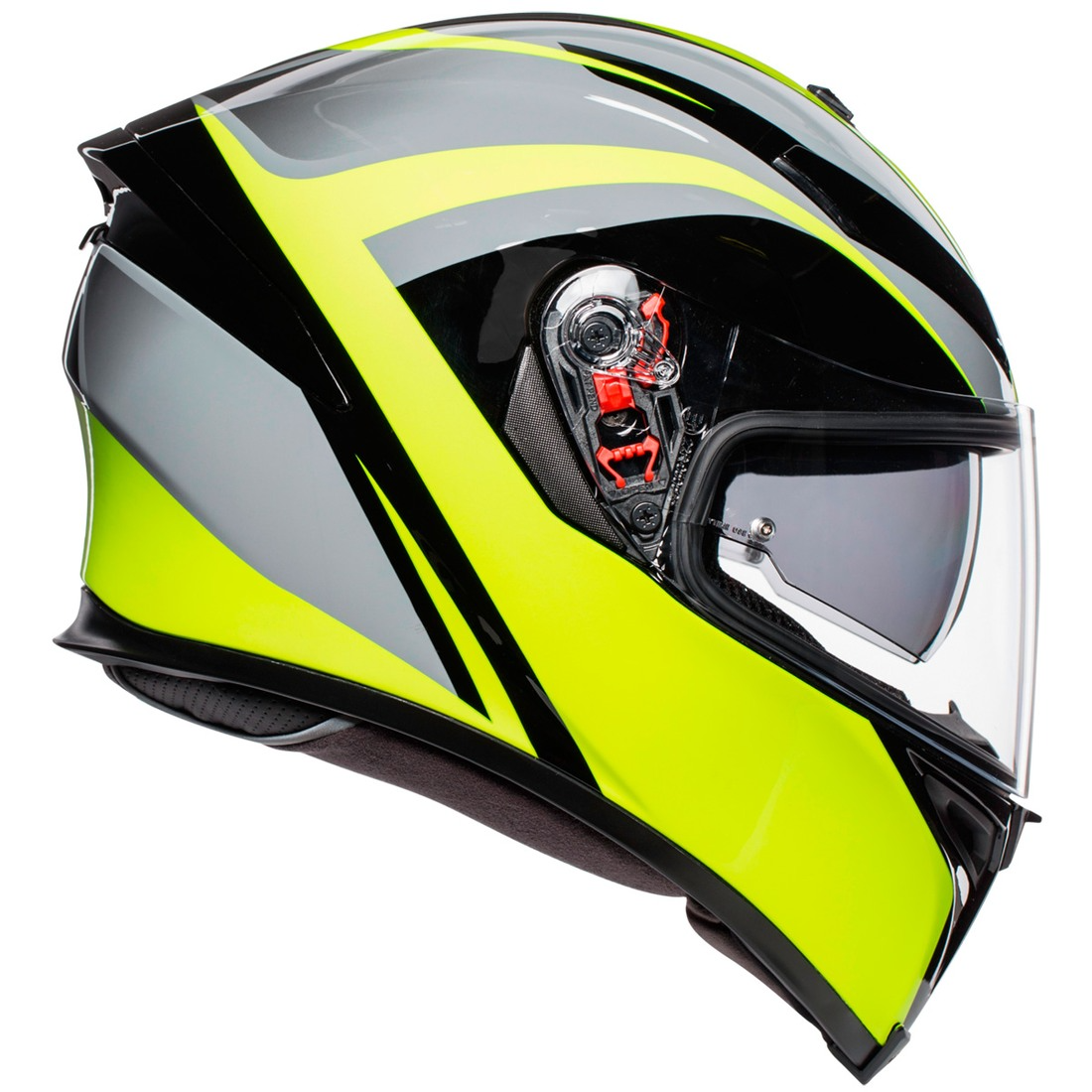 AGV K5S TYPHOON 黑黃 彩繪 全罩帽款