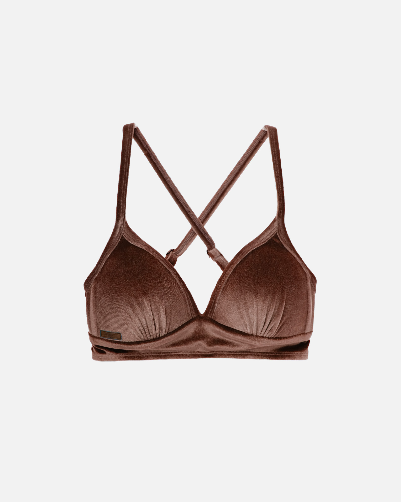 Ulva2 絨布馬甲美胸可調式背勾上衣特別色-XS