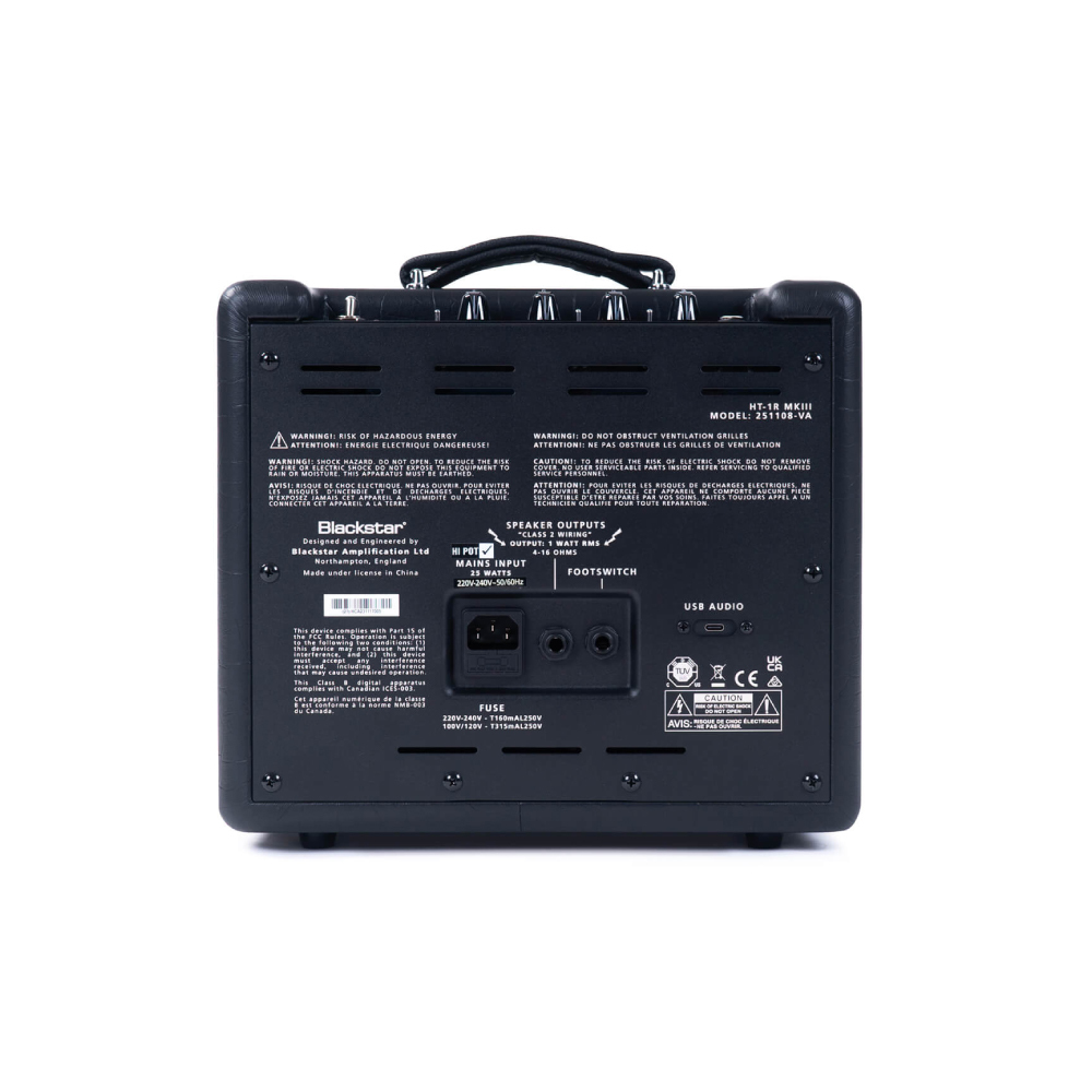 Blackstar Blackstar / HT-1R MKIII 全真空管電吉他音箱頭(1W,8吋) 第 3 張圖片｜三峽吉他 / Bass