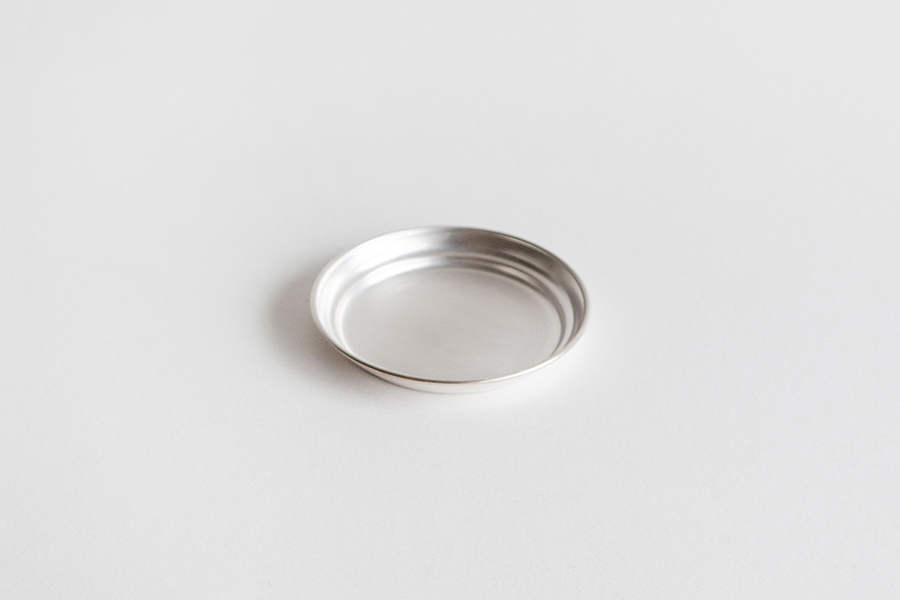 東屋 - 豆盆 黃銅鍍銀 小